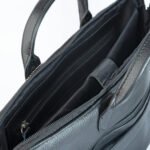 Vintage Midnight Leather Laptop Bag Zing Apparel