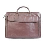 Vintage Midnight Leather Laptop Bag Zing Apparel