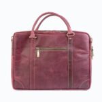 The Maverick Vintage Leather Laptop Bag Zing Apparel