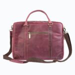 The Maverick Vintage Leather Laptop Bag Zing Apparel