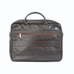 Slim Leather Office Bag For Laptop Zing Apparel