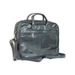 Slim Leather Office Bag For Laptop Zing Apparel