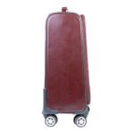 Modern Leather Case Cabin Trolley Bag Zing Apparel