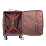 Modern Leather Case Cabin Trolley Bag Zing Apparel