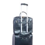 Modern Leather Case Cabin Trolley Bag Zing Apparel