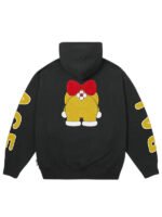 Palace x Doraemon Black Hoodie
