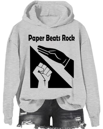 Paper-Beats-Rock-Pullover-Grey-Hoodie