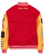 World Famous Varsity Jacket Men, Red Zing Apparel
