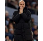 Pep-Guardiola-Black-Hooded-Puffer-Coat