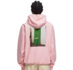 Pink Helmut Lang Hoodie - Image 3