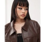 Princess_Polly_Leather_Jacket_Brown_On_Sale