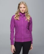 Purple Lululemon Scuba Jacket