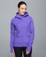 Purple Lululemon Scuba Jacket - Image 3