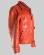 Rapper Juice WRLD Orange Jacket - Image 4