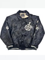 Raw Blue Leather Jackets