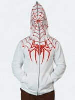 Red And White Spiderman Hoodie - Image 3