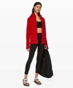 Red Lululemon Scuba Jacket - Image 5