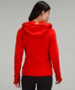 Red Lululemon Scuba Jacket - Image 12