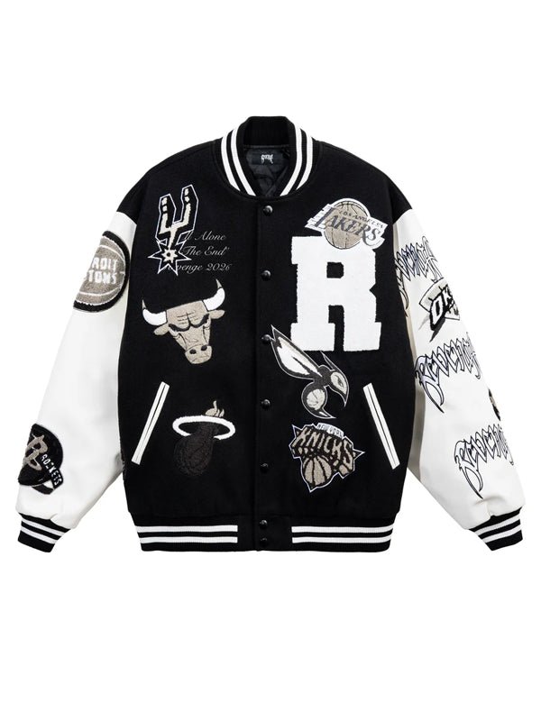 Revenge-Skull-Varsity-Jacket-Black Revenge-Skull-Varsity-Jacket-Black
