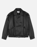 Rita-Ora-Primark-Black-Varsity-Jacket