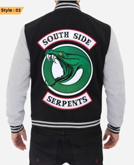Southside Serpents Varsity Halloween Jacket - 2