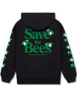 Save-The-Bees-Hoodie-Black-And-Green