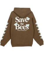 Save-The-Bees-Zip-Up-Hoodie-Brown