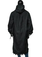 Scream 2026 Ghost Black Hooded Costume - Image 4