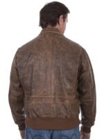 Scully Leather Jacket Back