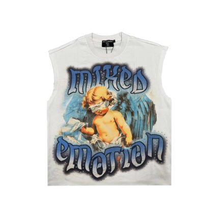 Sleeveless Mixed Emotion Shirt