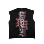 Sleeveless Mixed Emotion Shirt For Sale