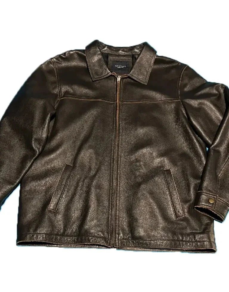 SonomaLeatherJacket Sonoma Leather Jacket Zing Apparel