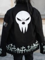 Soul Eater Jacket Black Back