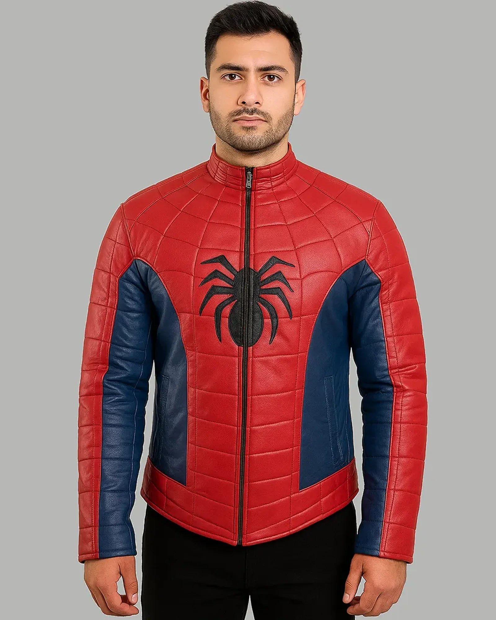 Spider-Man_Lotus_Warden_Peter_Parker_Jacket-1 Spiderman Leather Jacket