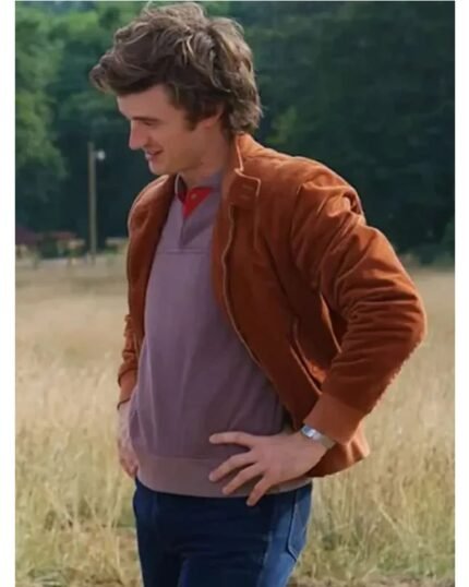 Steve Harrington Stranger Things S05 Brown Jacket