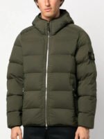 Stone Island Puffer Jacket Green Sale