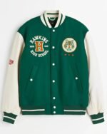 Stranger Things Wool Blend Baseball Jacket