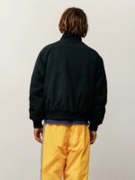 Stussy-Polar-Fleece-Lined-Black-Jacket-Back