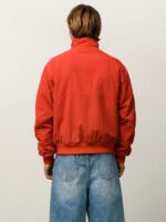Stussy-Polar-Fleece-Lined-Red-Jacket