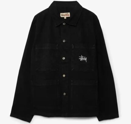 Stussy_Denim_Jacket_Black