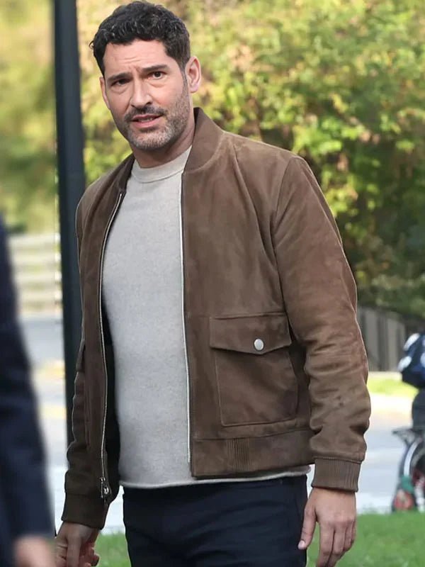 TV_Series_CIA_Tom_Ellis_Brown_Suede_Leather_Jacket TV Series CIA Tom Ellis Brown Suede Leather Jacket