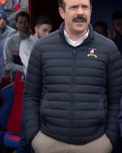 Jason Sudeikis Ted Lasso Puffer Jacket Zing Apparel