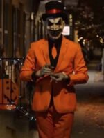 The Jester 2023 Michael Sheffield Orange Costume Suit