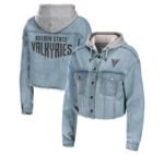 The Wild Collective Golden State Valkyries Denim Jacket Zing Apparel