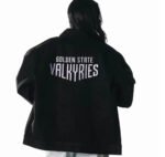 The Wild Collective Golden State Valkyries Denim Jacket Zing Apparel
