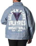 The_Wild_Collective_Golden_State_Valkyries_Full-Zip_Denim_Jacket_Blue