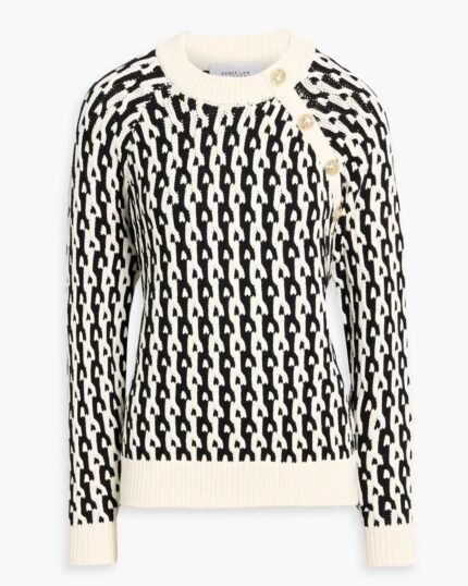 Today-Show-Black-and-White-Dylan-Dreyer-Sweater