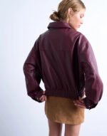 Topshop-Faux-Leather-Bubble-Boxy-Zip-Through-Bomber-Jacket-Burgundy