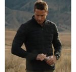 Tracker-justin-hartley-black-Puffer-Jacket