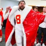 Travis Kelce Christmas Coat